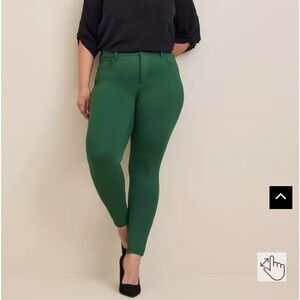 Torrid Skinny Studio Luxe Ponte Mid-rise Pant